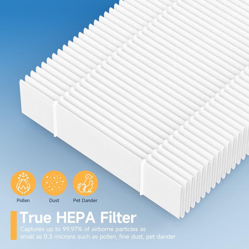 CFKREYA 6-Pack Replacement Filter Compatible with EyeVac Air 2in1 Air