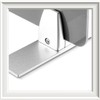 Clamp Holder for Plexiglass Desk Divider Clamp - Office Desk