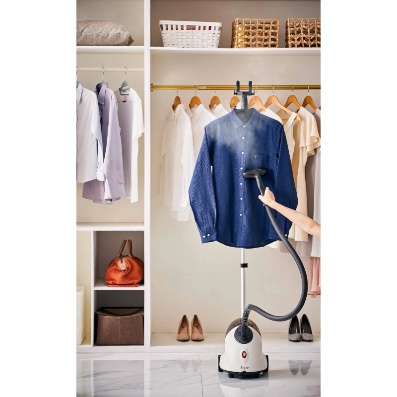 SALAV® GS18-DJ Standing Garment Steamer White