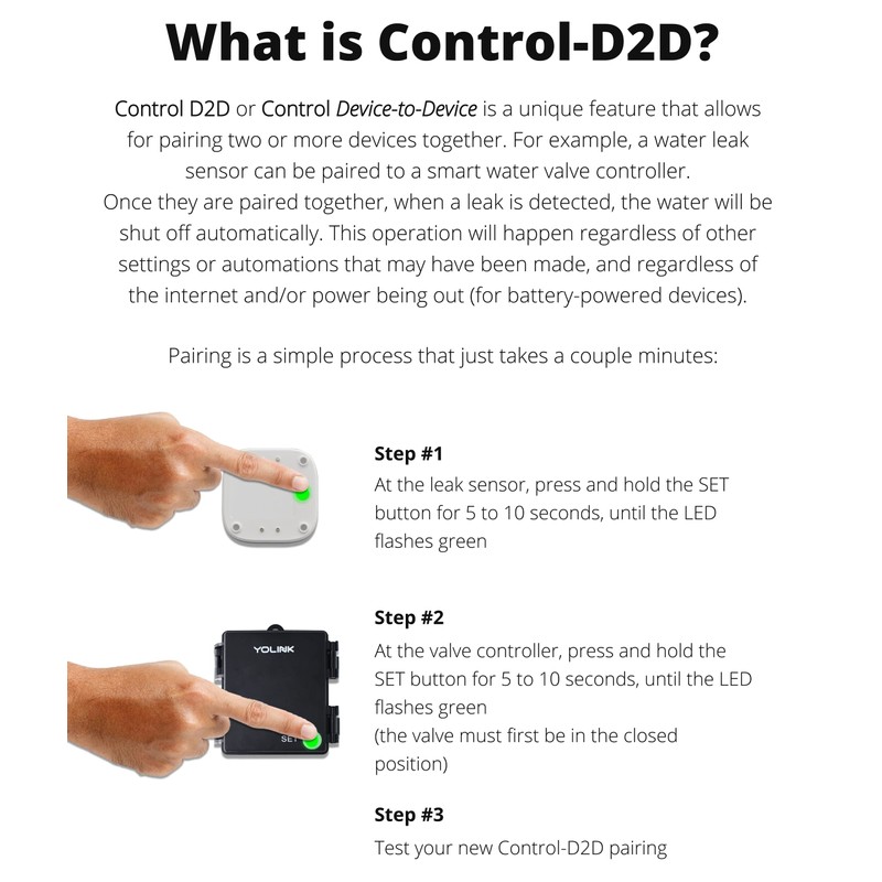 YoLink Smart Wireless X3 Version Valve Controller, Commerical-Grade, 10-Year Battery,