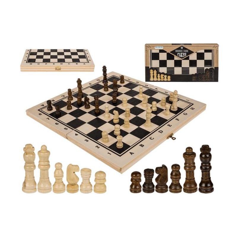 outoftheblue Wooden Chess Board Game