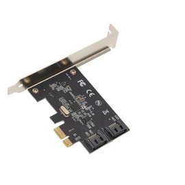 PCIe SATA 3.0 Controller Card 2 Port PCIe to SATA III 6Gbps Support IDE AHCI Interface PCIe to SATA Adapter Card