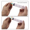 1PCS 100ML Reusable Plastic Syringe with Measurement Hydroponics Plastic Nutrient
