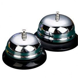 Chrome Metal Table Counter Call Bell Call Bell 2ea