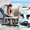 Wolfcode 5-in-1 Music and Lights Baby Walker Foldable with 5