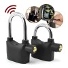 Candado Alarma Sonora Lock Caso70 70mm 110db Llave Puntos Color