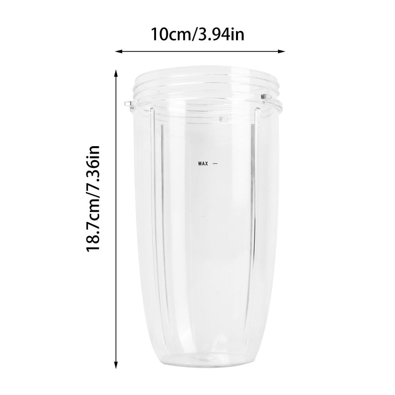 Clear Cup for Blender Replacement Cups, Replacement Parts for Plastic