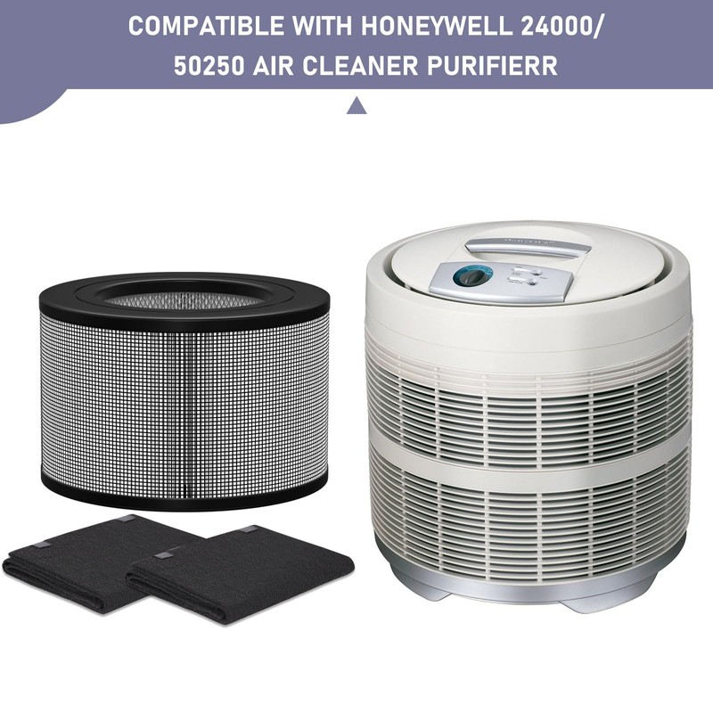 50250-S HEPA Filters Replacement & Carbon Pre-Filter Set Compatible with