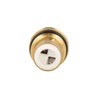 Kludi 7505500-00 Ceramic Upper Section 1/2-Inch 90° Left-Facing Neutral Colour