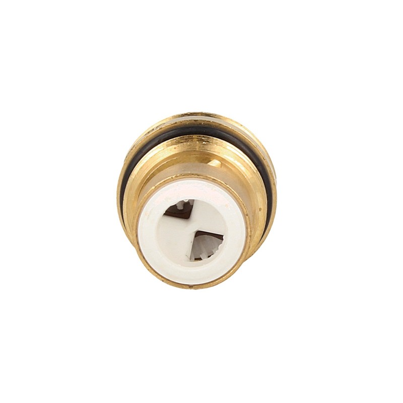 Kludi 7505500-00 Ceramic Upper Section 1/2-Inch 90° Left-Facing Neutral Colour