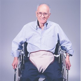 Skil-Care Pelvic Holder, CooLine Mesh, Medium/Large, Breathable Anti-Slip Wheelchair Belt for Comfort and Secure Positioning, 303322