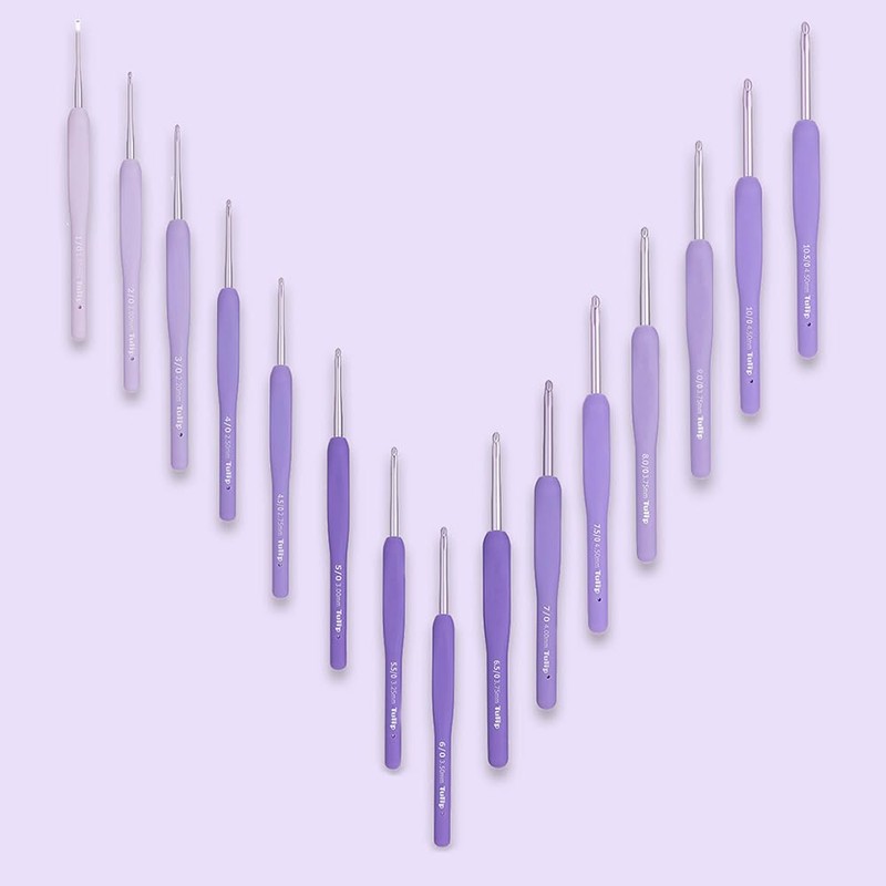 Tulip Etimo Murasaki Crochet Hook Soft Grip 6.00 mm -