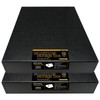 Lineco Museum Archival Storage Box, 16.75x20.75x3 in. Drop Front Design.