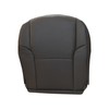 NLQR Black Front Passenger Side Bottom Microfiber Leather Seat Cover