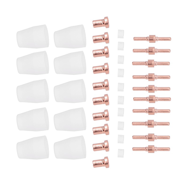 40pcs Plasma Cutting Torch Consumables Kit Plasma Cutting Torch Parts