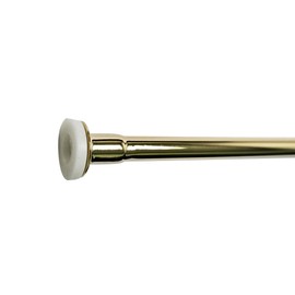 Westbrass D124-2-01 3/8" x 20" Brass Flat Head Toilet Riser Supply Line, Polished Brass (2-Pack)