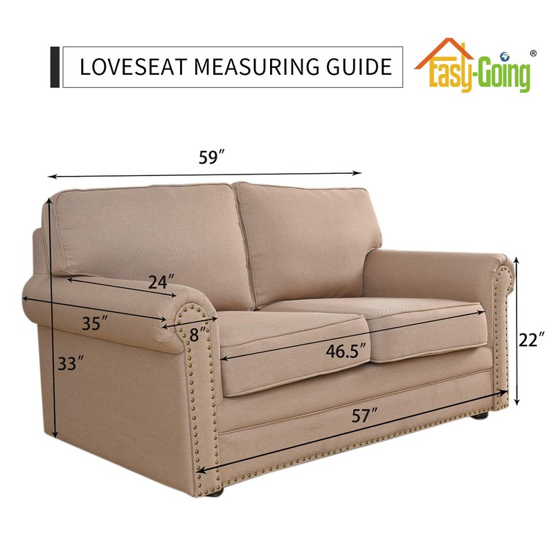 Easy-Going Sofa Slipcover Reversible Sofa Cover Furniture Protector Couch Cover