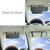 Car Visor Extender, FULLONG Car Sunshade, Windshield and Side Window
