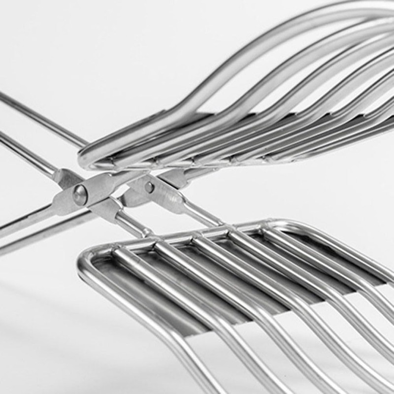 Innovative German Design Roast Cutting Tongs, Easily Cuts Roasts, Ham,