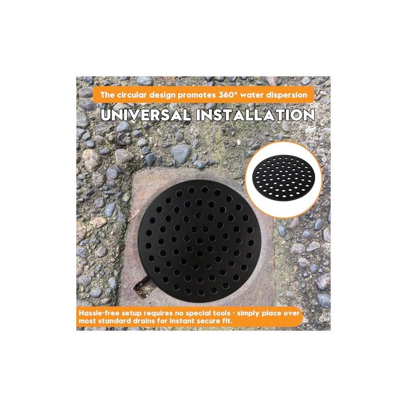 6.5 Inch Cast Iron Drain Covers, Garage Drain Cover, Basement
