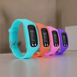 Product Details Notation 스포츠 시계 손목 칼로리 만보기 걷기 피트니스 [연핑크] Sports Watch Wrist Calorie Pedometer Walking Fitness [Light Pink]