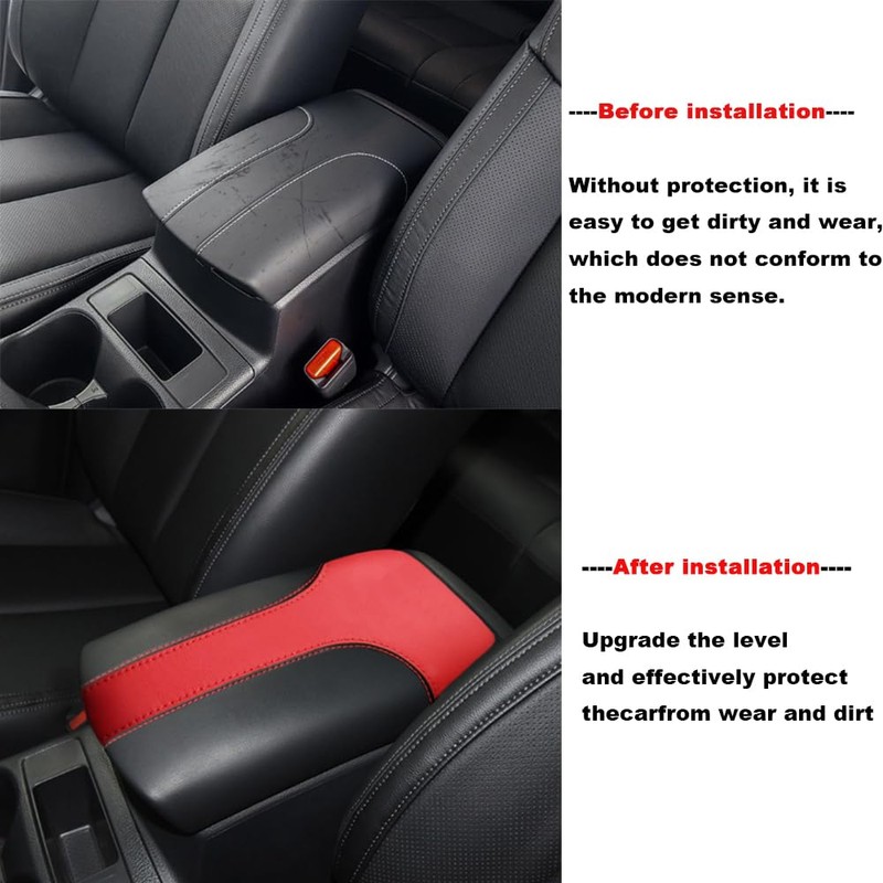 Blazeray Car Center Console Armrest Cover for Nissan Rogue 2014-2020/Nissan