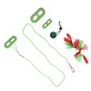 Reptile Pet Leash Kit Christmas Reptile Harness with Skirts Hat