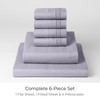 Mellanni Full Sheet Set - 6-Piece Iconic Collection Bedding, (Including