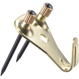 ANCIRS 20 Pack 50lbs Picture Frame Hangers Hooks with Nails, Picture Hanging Hooks, Heavy Duty Plaster Wall Pro Photo/Heavy Mirror Hanging Kit (50lbs)