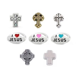 Unbranded FAITH FLOATING CHARMS FITS ORIGAMI OWL LOCKETS - Celtic Cross