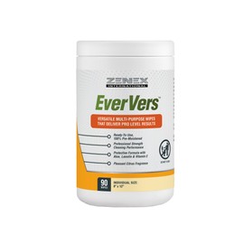 Magic EverVers Heavy Duty Cleaning Wipes - Single Sided Hand & Surface Towels | Powerful Moisturizers to Prevent Dry Hands | Waterless | Removes Grease, Oil, Dirt, & more (2 Pack | 180 Sheets Total)