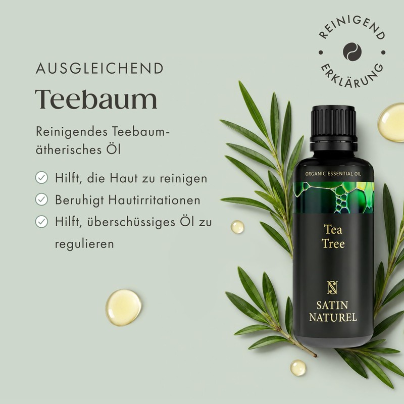 Satin Naturel Tea Tree Oil 100 ml - 100% Natural