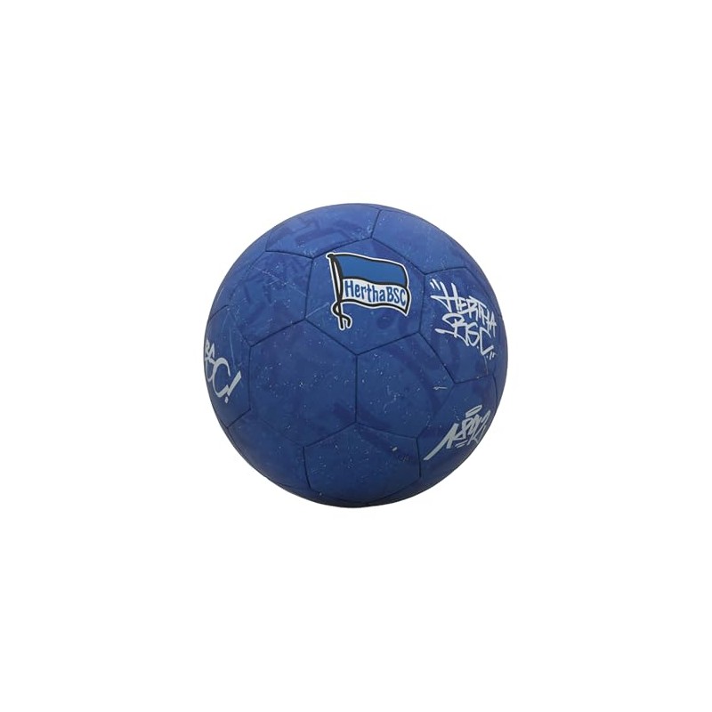 Hertha BSC Berlin Football Ball Fairtrade Graffiti Size 5