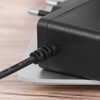 DC 12V 1A CCTV Camera Power Supply EU Plug (Black)