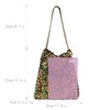 Meliyya Sequin Shopper Tote Bag Shoulder Bag Shiny Shoulder Bag