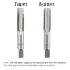 Aceteel M30 X 1.5 Metric Hand Tap, Right Hand M30
