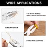 2 Pieces 6 in 1 Jewelry Pliers Jewelry Making Tool