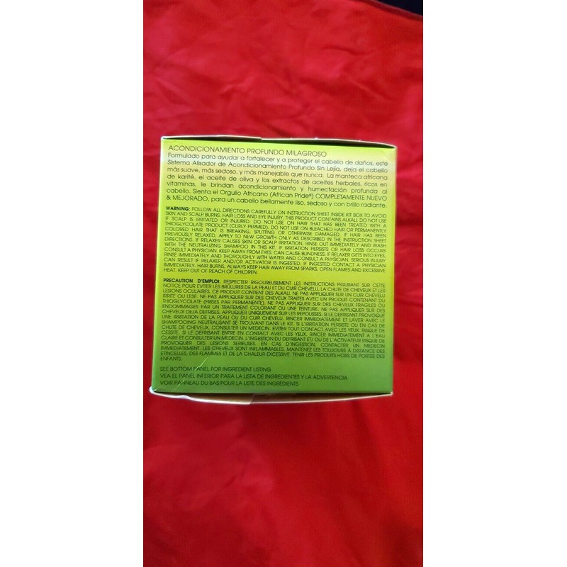 AFRICAN PRIDE OLIVE MIRACLE REGULAR DEEP CONDITIONING ANTI-BREAKAGE