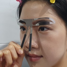 JPAR eyebrow drawing guide eyebrow frame 2ea