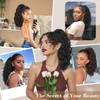 AISI BEAUTY Ponytail Extension Curly Drawstring Ponytail for Women 18