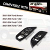 HQPARRTS Electric Door Lock Switch Bezel (Pair) Compatible with 1992-96