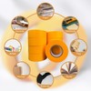 8 Rolls Premium Painters Tape, yellow Tape(1.2 Inch X 13