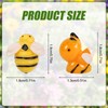 NQEUEPN 60pcs Resin Bees, Tiny Resin Bees Figures for Crafts
