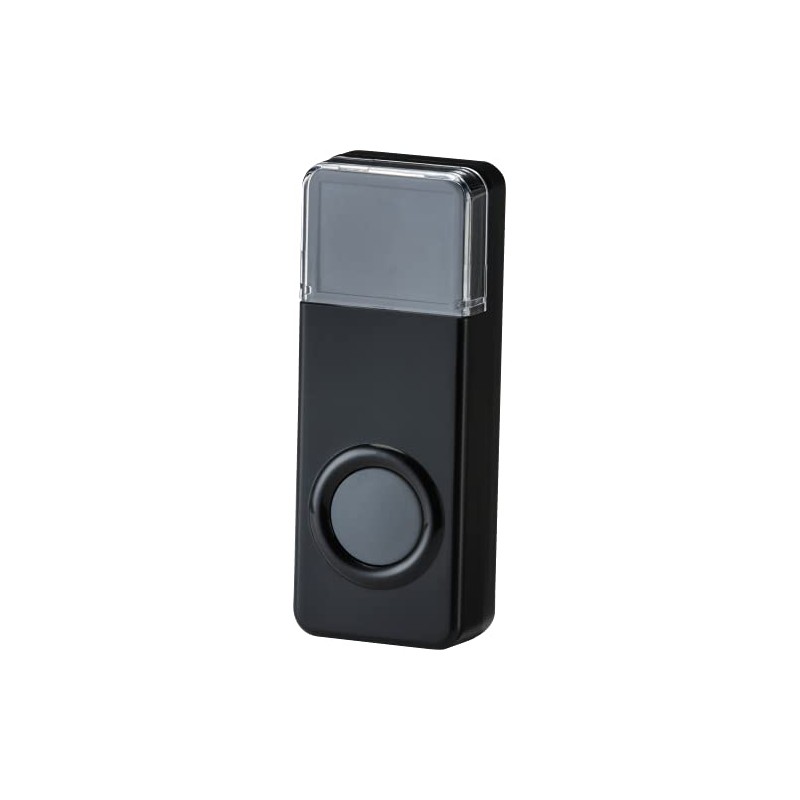 Knightsbridge - IP55 Bell Push - Black