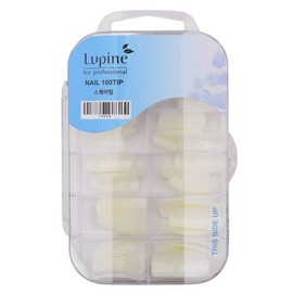 Lupine square tip artificial nails, natural, 100 pieces / 루핀 스퀘어팁 인조손톱, 내츄럴, 100개입