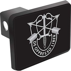 U.S. Army Special Forces Group Unit Crest Trailer Hitch Cover