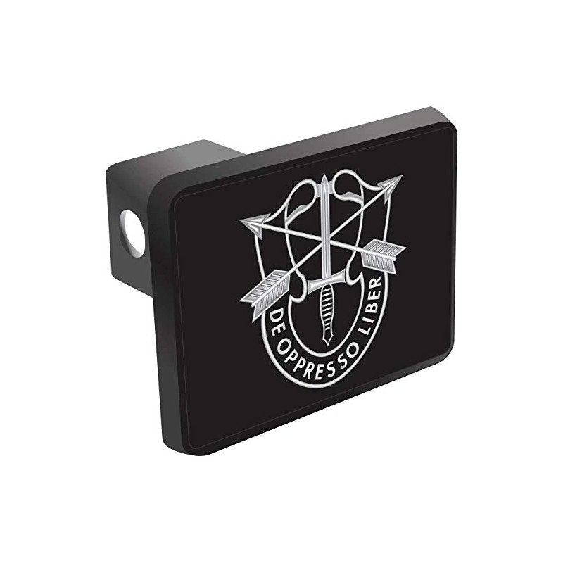 U.S. Army Special Forces Group Unit Crest Trailer Hitch Cover