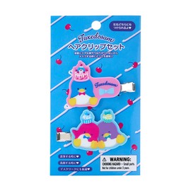 Sanrio 493538 TUXEDOSAM Character Hair Clip Set Birthday Tuxedo Sam