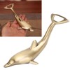 Bottle Opener Exquisite Dolphin Shape Rust Resistant Anti Slip Grip