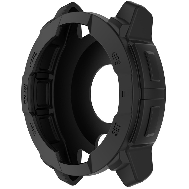 LOKEKE Kompatibel mit Garmin Instinct 3 Schutzhülle, Silikon-Schutzhülle, kompatibel mit
